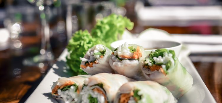 The humble rice-paper roll