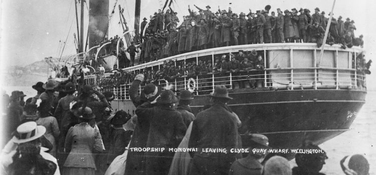 Wellington goes to war, August 1914