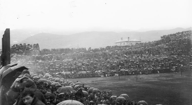 Rugby in the rain, 1921