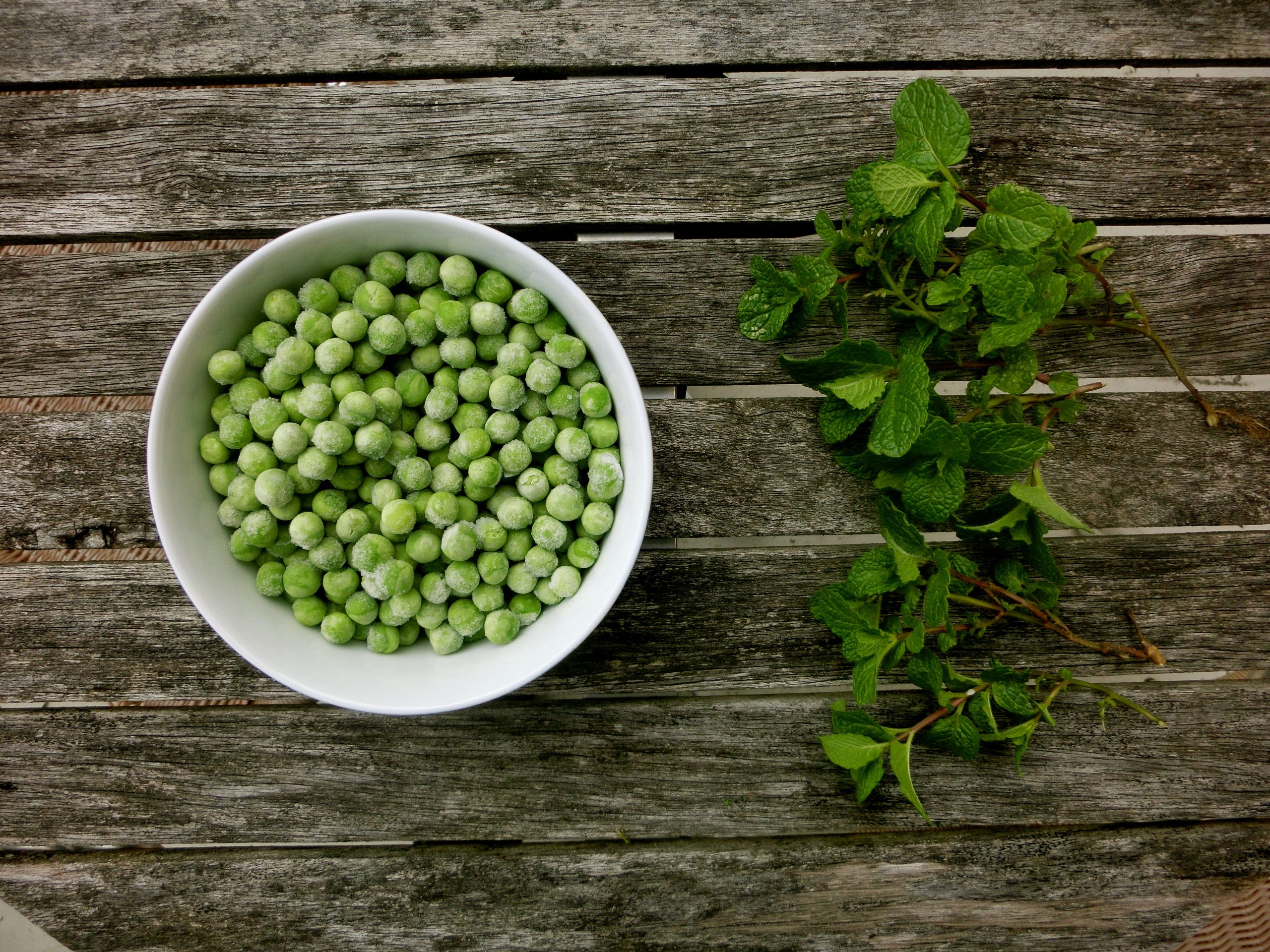 Peas and thank you