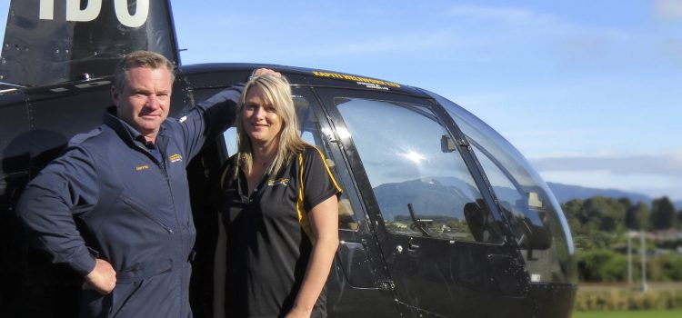 Heliworx flying high on the coast
